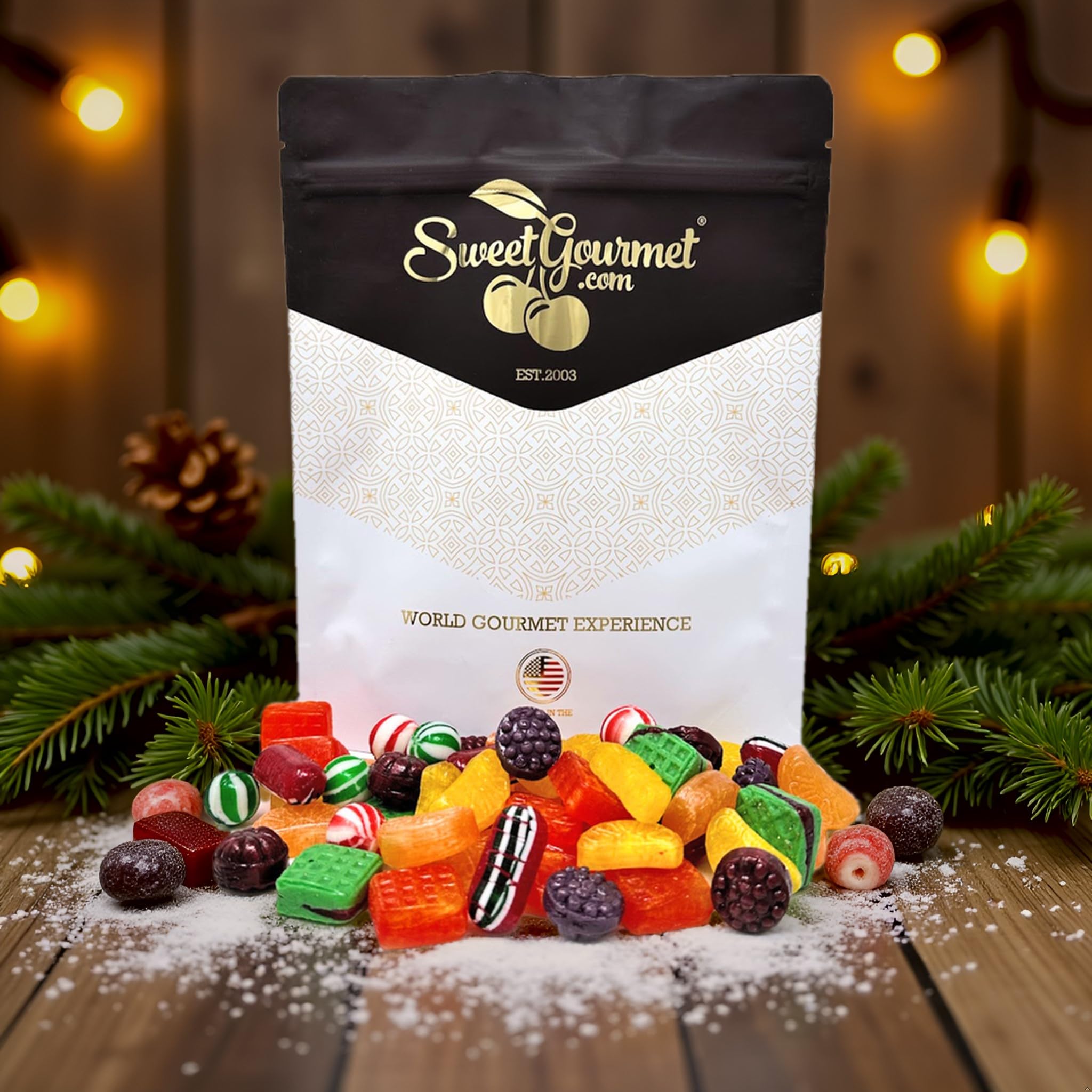 Amazon.com : SweetGourmet Holiday Hard Candy Mix, Traditional